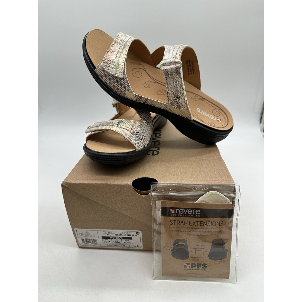 DEFECT Revere Rio Women's Casual Sandal Sz 12 READ DESCRIPTION